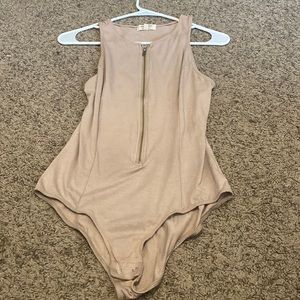 Beige body suit, worn once